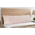 thumbnail image 1 of Sweet Jojo Designs Boho Fringe Pink Ivory Body Pillow Cover Case 54x20 (Pillow Not Included), 1 of 5
