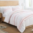thumbnail image 1 of Sweet Jojo Designs Boho Fringe Pink Ivory Twin Duvet Cover Bedding Set 2 Piece Set, 1 of 6