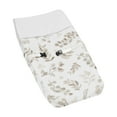 thumbnail image 1 of Sweet Jojo Designs Botanical Taupe and White Changing Pad Cover, 1 of 6