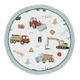 thumbnail image 1 of Sweet Jojo Designs Construction Truck Red Blue and Grey Baby Play Mat, 1 of 2