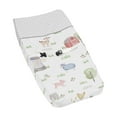 thumbnail image 1 of Sweet Jojo Designs Farm Animals Gray Green Grey Red Changing Pad Cover, 1 of 7