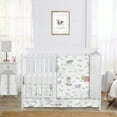 thumbnail image 1 of Sweet Jojo Designs Farm Animals Grey Blue Red Green 5 Piece Crib Bedding Set, 1 of 7
