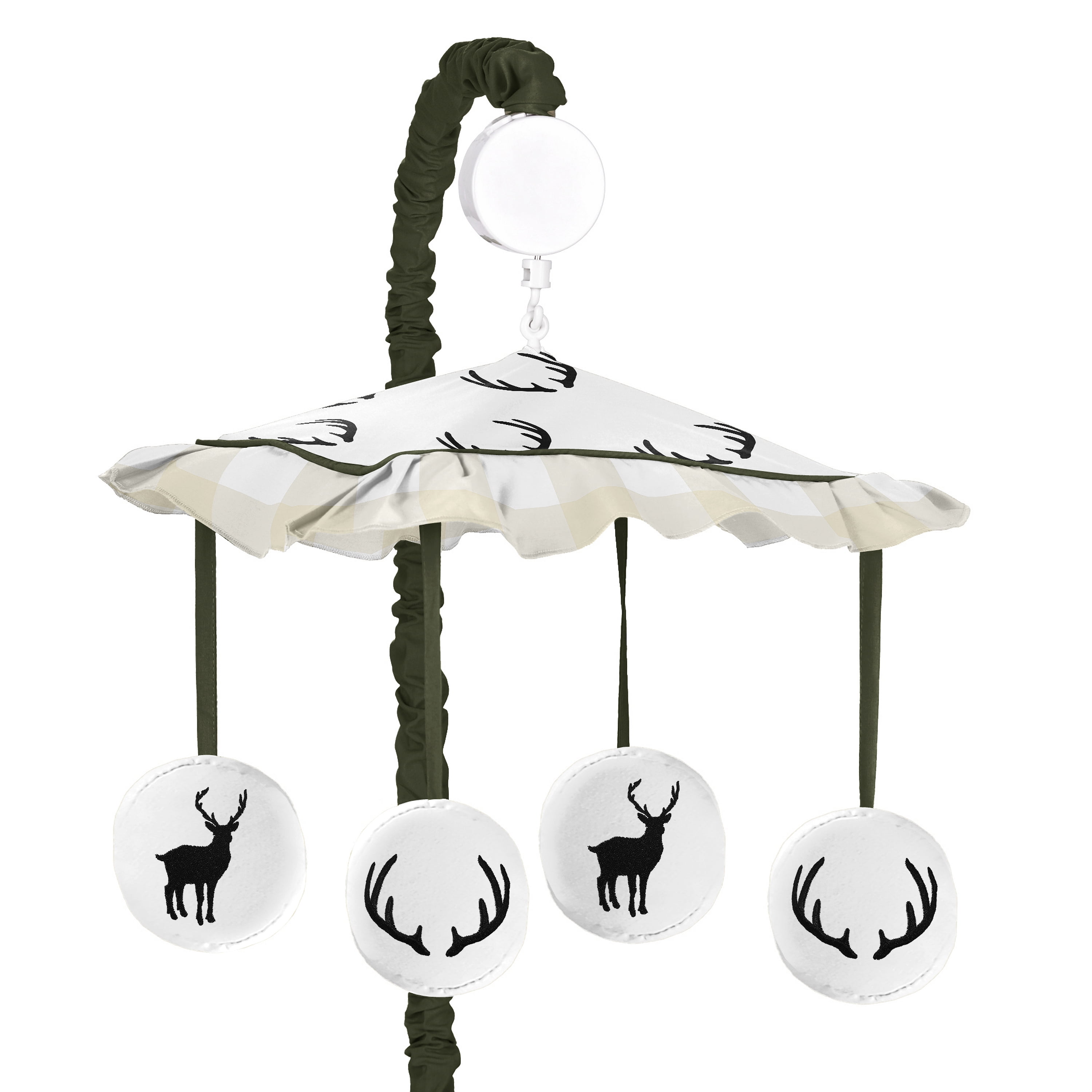 Buffalo plaid sale baby mobile