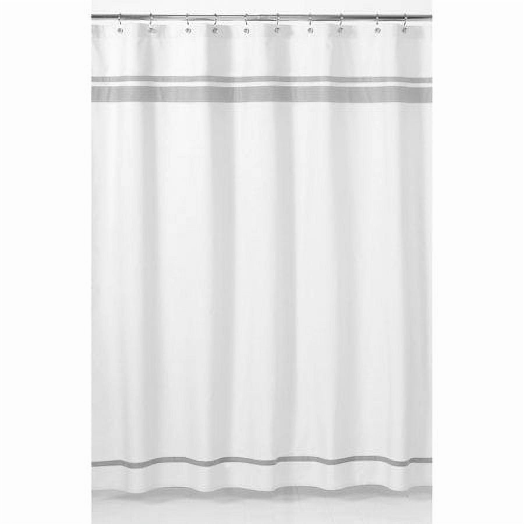 Sweet Jojo Designs Hotel Kids Bathroom Fabric Shower Curtain - Thumbnail 2
