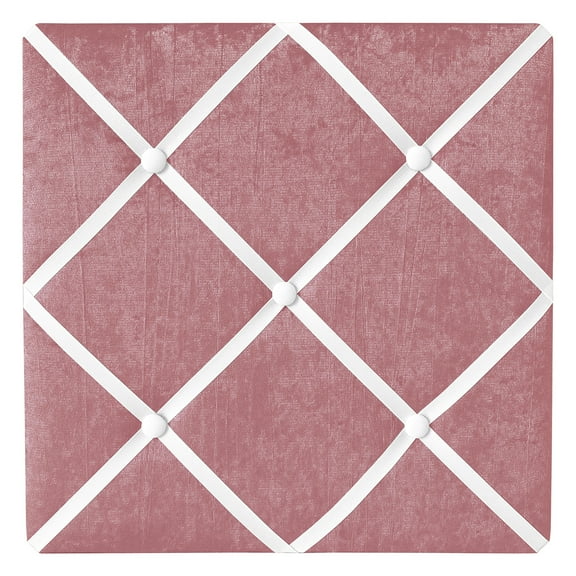 Sweet Jojo Designs Lace Pink Photo Memo Board