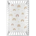 thumbnail image 1 of Sweet Jojo Designs Mini Crib Sheet Fully Elastic Bottom Machine Washable, 1 of 6