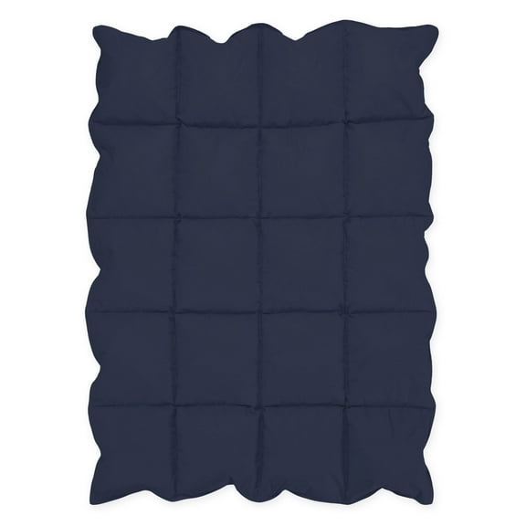 Sweet Jojo Designs Navy Blue Baby Down Alternative Crib Comforter/Blanket