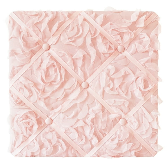 Sweet Jojo Designs Rose Blush Pink Photo Memo Board