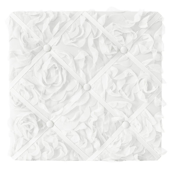 Sweet Jojo Designs Rose White Photo Memo Board