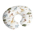 thumbnail image 1 of Sweet Jojo Designs Serengeti Animals Multicolor Nursing Pillow Cover Case (Pillow Not Included) (Pillow NOT Included), 1 of 5