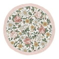 thumbnail image 1 of Sweet Jojo Designs Vintage Floral Pink Green and Yellow Baby Play Mat, 1 of 2