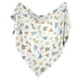 thumbnail image 1 of Sweet Jojo Designs Watercolor Dinosaur Dino Boy Swaddle Blanket, 1 of 5