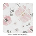 thumbnail image 1 of Sweet Jojo Designs Watercolor Floral Pink and Grey Photo Memo Board, 1 of 5
