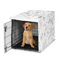 thumbnail image 1 of Sweet Jojo Designs Watercolor Floral Lavender and Grey Dog Crate Kennel Cover 36in. Girl, 1 of 6