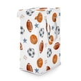 thumbnail image 1 of Sweet Jojo Designs Watercolor Sports Theme Boy Foldable Laundry Hamper with Handles, 1 of 6