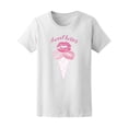 thumbnail image 1 of Sweet Kisses, Love Quote T-Shirt Women -Image by Shutterstock, Female XX-Large, 1 of 2