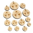 thumbnail image 1 of Sweet Kissing Birds Love Wood Mini Charms Shapes DIY Craft Jewelry - No Hole - 12mm (26pcs), 1 of 7