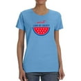 thumbnail image 1 of Sweet Land Of Liberty Melon T-Shirt Women -Image by Shutterstock, Female x-Large, 1 of 4