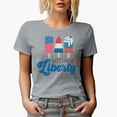thumbnail image 1 of Sweet Land of Liberty, 4th of July Art Merch Gift, Heather Grey T-Shirt, 3XL, 1 of 5