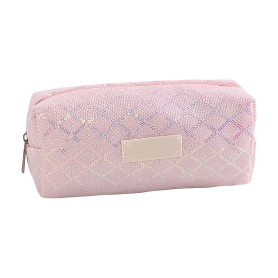 Sweet Large Capacity Storage Pouch,Makeup Bag and Pencil Case Combined,Stationery Organizer for Desk,Travel Portable Pouch,Valentine's Gift or Back to Campus Gift for Daughter