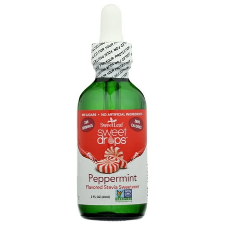 Sweet Leaf Peppermint Sweetner Sweet Drops, 2 Fz