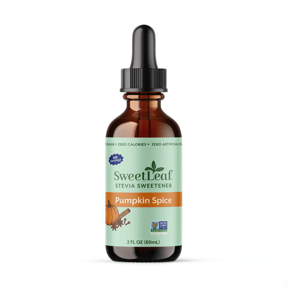 SweetLeaf Liquid Stevia Sweetener Pumpkin Spice, 2 fl oz