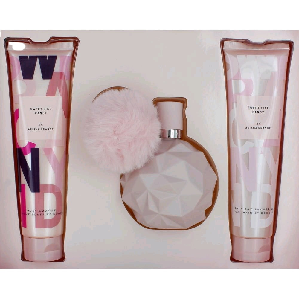 Ariana Grande Sweet Like Candy Eau de Parfum 3PCS Gift Set for Women