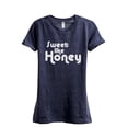 thumbnail image 1 of Sweet Like Honey Women's Fashion Relaxed T-Shirt Tee Heather Navy Medium, 1 of 5