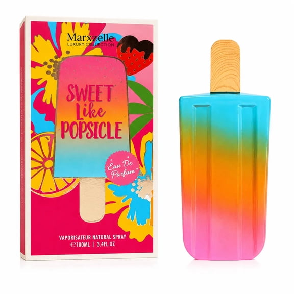 Sweet Like Popsicle Eau De Parfum for Women 100ml (3.4 Fl Oz) Long Lasting Fruity Sweet Perfume for Women Candy Inspired Feminine Fragrance Spray