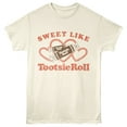 thumbnail image 1 of Sweet Like Tootsie Roll Men's T Shirt (Ivory, AdultM), 1 of 1