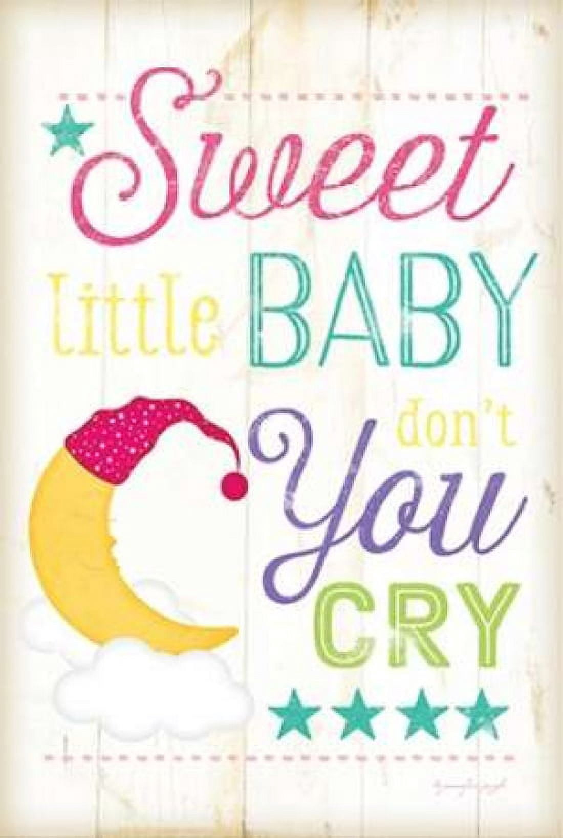 Sweet Little Baby Canvas Art - Jennifer Pugh (24 x 36)