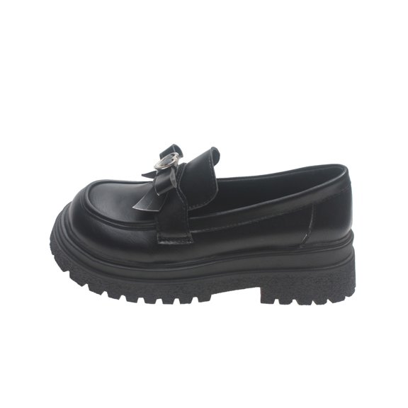 Sweet Lolita Cosplay Flat Mary Jane Shoes Cute Goth Chunky Platform Dress Pumps Shoes PU Leather Oxfords for Women