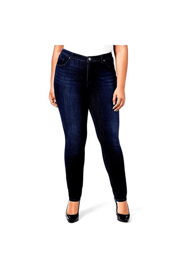 /Pasion/Studio Q/Womens Super Plus Size Ripped Destroy Denim Distressed Skinny Jeans Pants Size-14 to 34