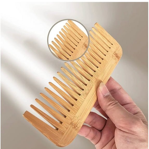 Sweet Lotus Beauty Wide Tooth Purse Comb