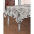 thumbnail image 1 of Sweet Love 100% Polyester, Stain Resistant Tablecloth 78 x 59 inch, 1 of 1