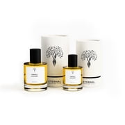 Eternal Perfume Oils Sweet Luxury Perfume Oil for Women & Men, 1.69 fl oz + Bonus 1 fl oz Dropper Bottles Pack of 2, Alcohol-Free Long-Lasting Concentrated Fragrance