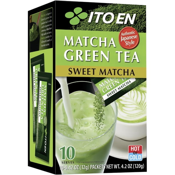Sweet Matcha Powder Ito En Sticks 10