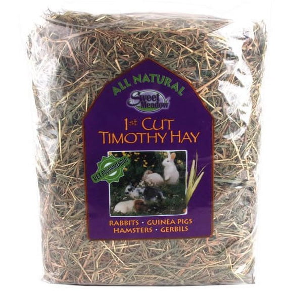 Sweet Meadow Farm 1st Cut Timothy Hay Small Pet Food, 40-oz bag