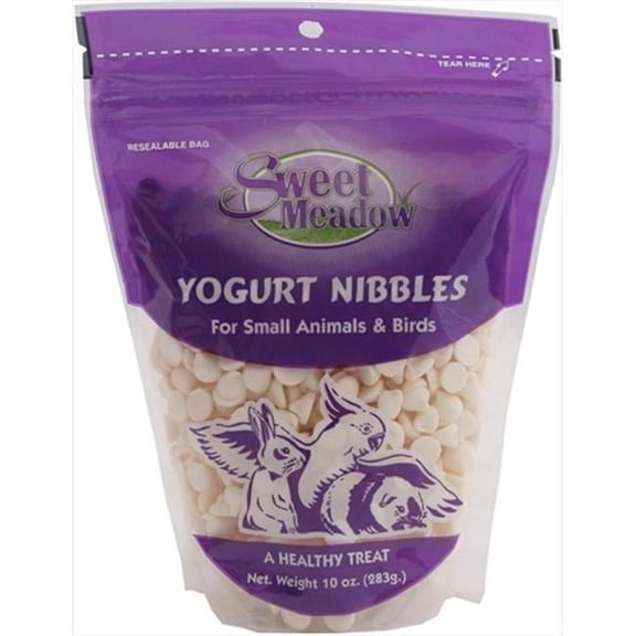 Sweet Meadow Farm Yogurt Nibbles Treat for Small Animals 1ea/10oz.