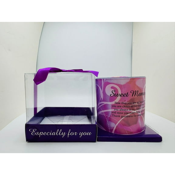 Sweet Memories Decorative Candle with Gift Box