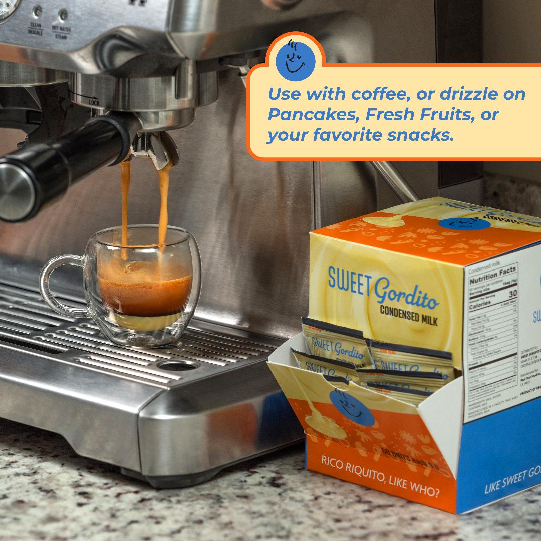 Sweet Gordito Sweetened Condensed Milk Creamer Singles 60