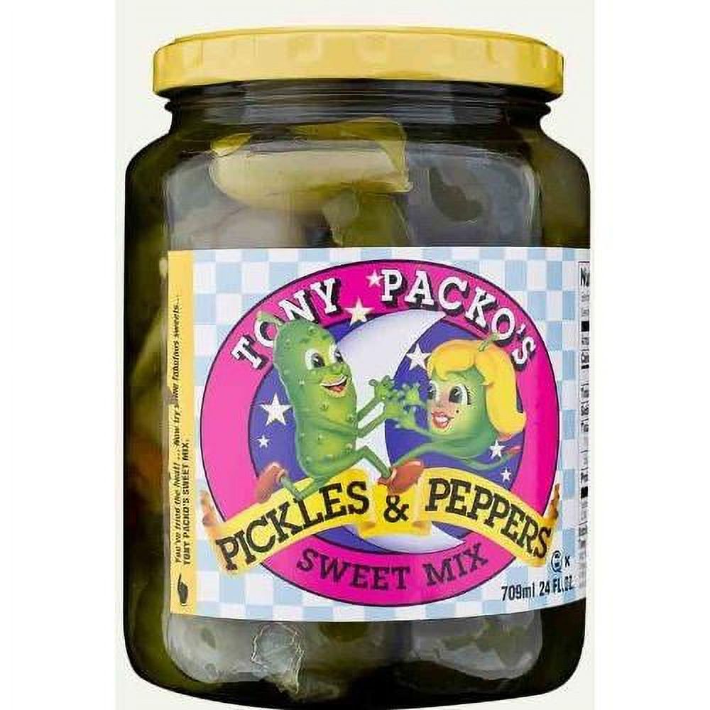 Sweet Mix Pickles And Peppers