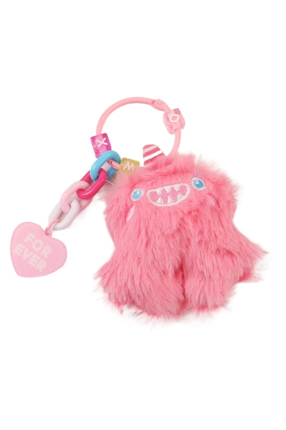 Sweet Monsters Keychain Cartoon Monsters Keyring for Women Fashion Pendant Keychain Backpack Keyring Bag Charm