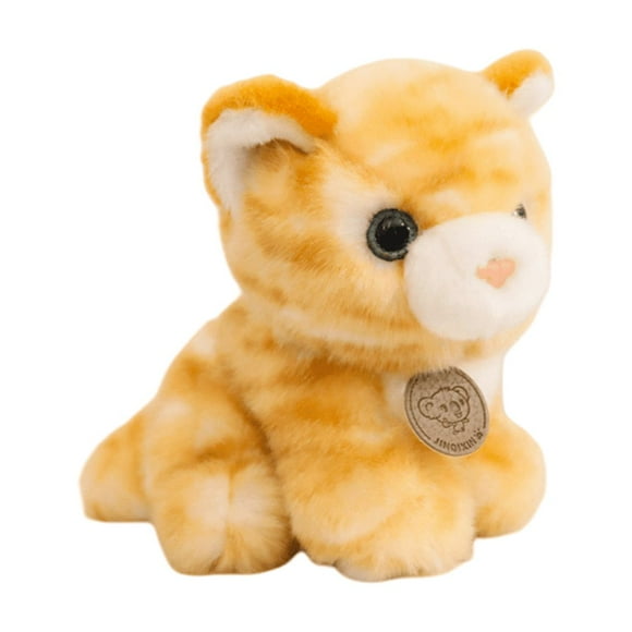 Sweet Mu Cheng-6.3" Yellow Mini Cat Plush Toy-Super Soft Stuffed Animals - Children's Party Birthday Gift