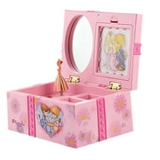 Sweet Musical Jewelry Box with Dancing Ballerina Girl Figurines Musical Box