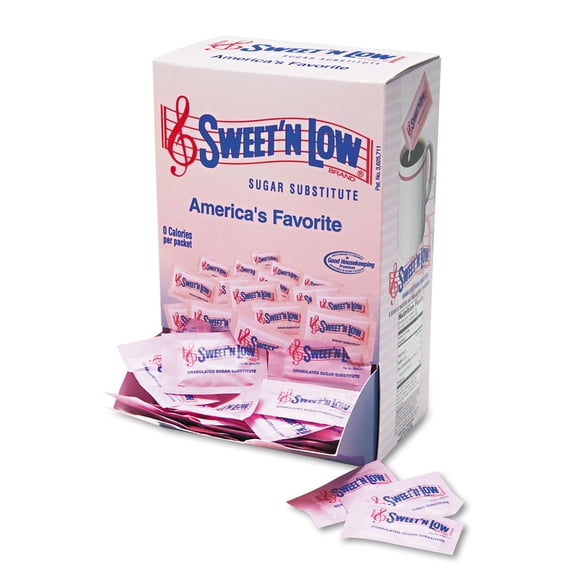 Sweetener Packets, Sweet'N Low, Box Of 400 Packets
