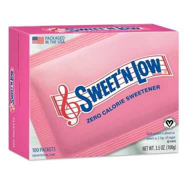 Sweet'N Low Zero Calorie Sweetener Value Pack – 1500 Packets, 53 Oz – Made In USA