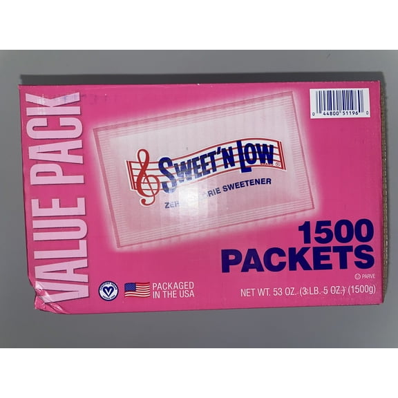 Sweet'N Low Zero-Calorie Sweetener Packets (1,500 ct.)