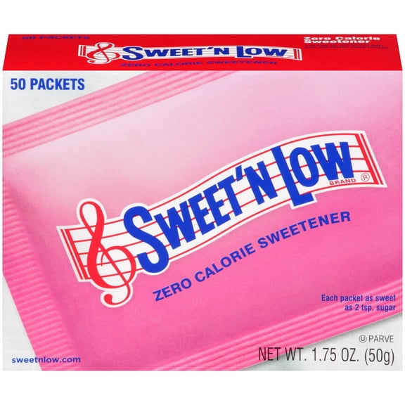 Sweet 'N Low Sweetener 50 ct, 1.75 oz