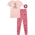thumbnail image 1 of Sweet 'N Sassy Girls' Pajama Set - 2 Piece Hacci Snug Fit Sleep Shirt and Pajama Pants (Sizes: 7-14), 1 of 7